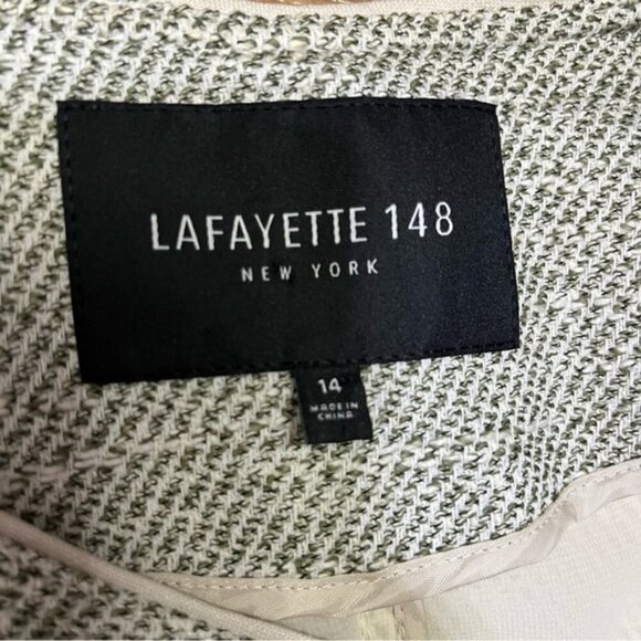 LAFAYETTE 148 NEW YORK JACKET Women Size 14 - Picture 7 of 9